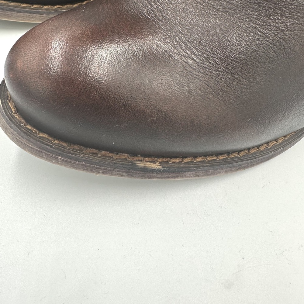 Durango Womens Philly RD0464 6" Shorty Brown Leather Western Boots 9.5M Harness - Picture 5 of 12